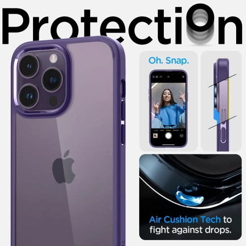 Kup Etui Spigen Ultra Hybrid Apple iPhone 14 Pro Max Deep Purple - SPN2613 - {ean13} - Sklep Home Screen