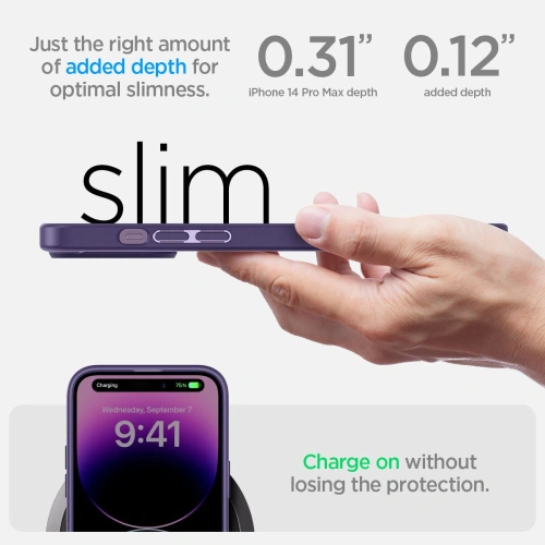 Kup Case Spigen Ultra Hybrid Apple iPhone 14 Pro Max Deep Purple - SPN2613 - {ean13} - Sklep Home Screen