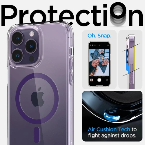 Kup Etui Spigen Ultra Hybrid Mag MagSafe Apple iPhone 14 Pro Max Deep Purple - SPN2614 - {ean13} - Sklep Home Screen