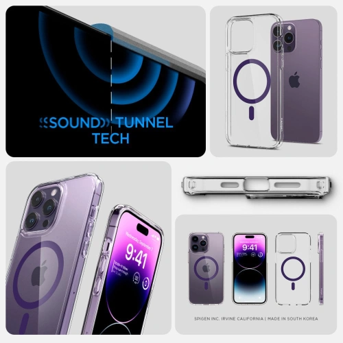Buy Spigen Ultra Hybrid Mag MagSafe Apple iPhone 14 Pro Max Deep Purple - SPN2614 - {ean13} - Home Screen Store Europe