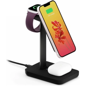 Kup MagSafe vezeték nélküli töltő Twelve South HiRise 3 vezeték nélküli töltőállvány (fekete) - TSH054 - {ean13} - Sklep Home Screen