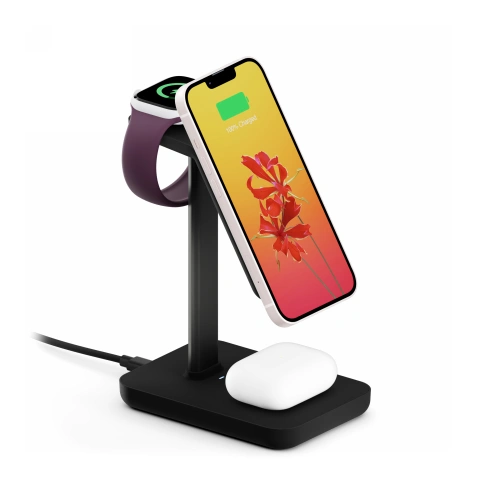 Buy Twelve South HiRise 3 Wireless Charging Stand MagSafe (black] - TSH054 - {ean13} - Home Screen Store Europe