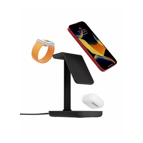Buy Twelve South HiRise 3 Wireless Charging Stand MagSafe (black] - TSH054 - {ean13} - Home Screen Store Europe