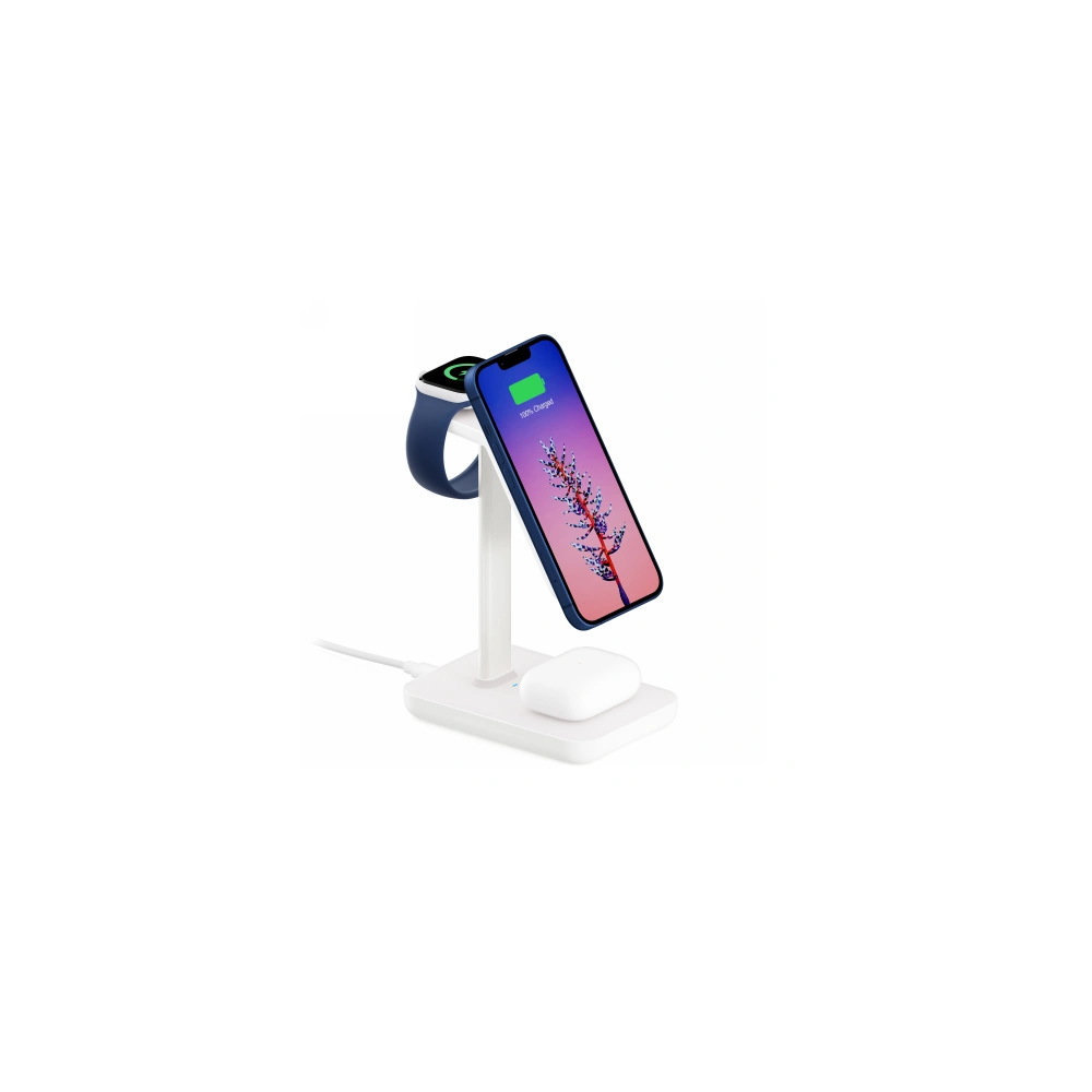 Ładowarka bezprzewodowa MagSafe Twelve South HiRise 3 Wireless Charging Stand (white]
