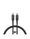 Kabel Crong Armor Link USB-C/USB-C 60W 3A 25cm (czarny)