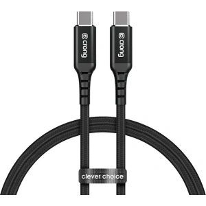 Kup Kabel Crong Armor Link USB-C/USB-C 100W 5A 200cm (czarny) - CRG568 - {ean13} - Sklep Home Screen