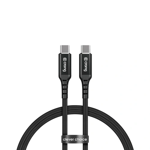 Kup Kábel Crong Armor Link USB-C/USB-C 100W 5A 200cm (fekete) - CRG568 - {ean13} - Sklep Home Screen