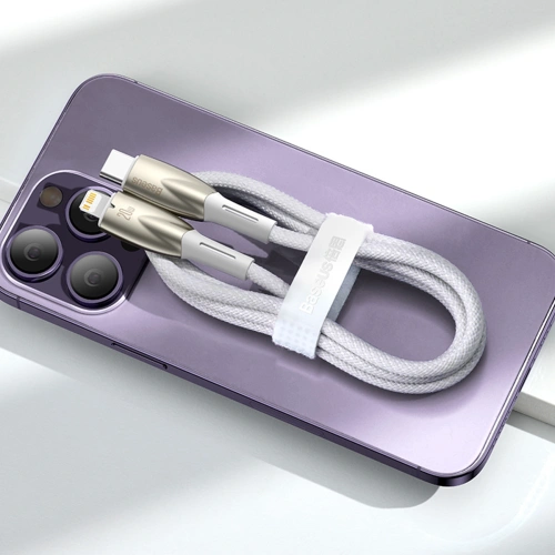 Kup Kabel Baseus Glimmer Series USB-C/USB-C PD 100W 1m niebieski - BSU3900 - {ean13} - Sklep Home Screen