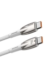 Kup Cablul Baseus Glimmer Series USB-C/USB-C PD 100W 1m alb - BSU3901 - {ean13} - Sklep Home Screen