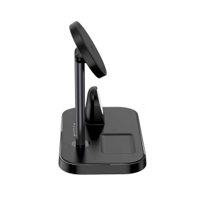 Kup Ładowarka bezprzewodowa MagSafe Tech-Protect Qi15W A22 3in1 Magnetic Wireless Charger Black - THP1691 - {ean13} - Sklep Home Screen