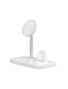 Kup Încărcător wireless MagSafe Tech-Protect Qi15W A22 3in1 Încărcător Wireless Magnetic Alb - THP1692 - {ean13} - Sklep Home Screen