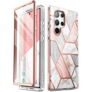 Kup Etui Supcase Cosmo Samsung Galaxy S23 Ultra Marble Pink - SPC353 - {ean13} - Sklep Home Screen