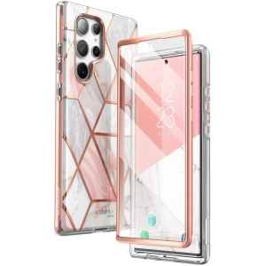 Kup Etui Supcase Cosmo Samsung Galaxy S23 Ultra Marble Pink - SPC353 - {ean13} - Sklep Home Screen