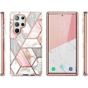 Kup Etui Supcase Cosmo Samsung Galaxy S23 Ultra Marble Pink - SPC353 - {ean13} - Sklep Home Screen
