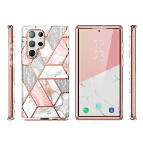 Buy Supcase Cosmo Samsung Galaxy S23 Ultra Marble Pink - SPC353 - {ean13} - Home Screen Store Europe