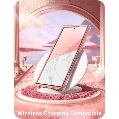 Kup Etui Supcase Cosmo Samsung Galaxy S23 Ultra Marble Pink - SPC353 - {ean13} - Sklep Home Screen