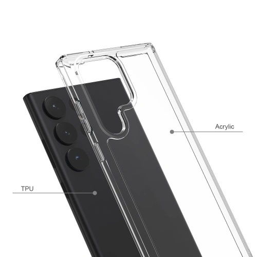 Kup Etui Tech-Protect Flexair Hybrid Samsung Galaxy S23 Ultra Clear - THP1697 - {ean13} - Sklep Home Screen