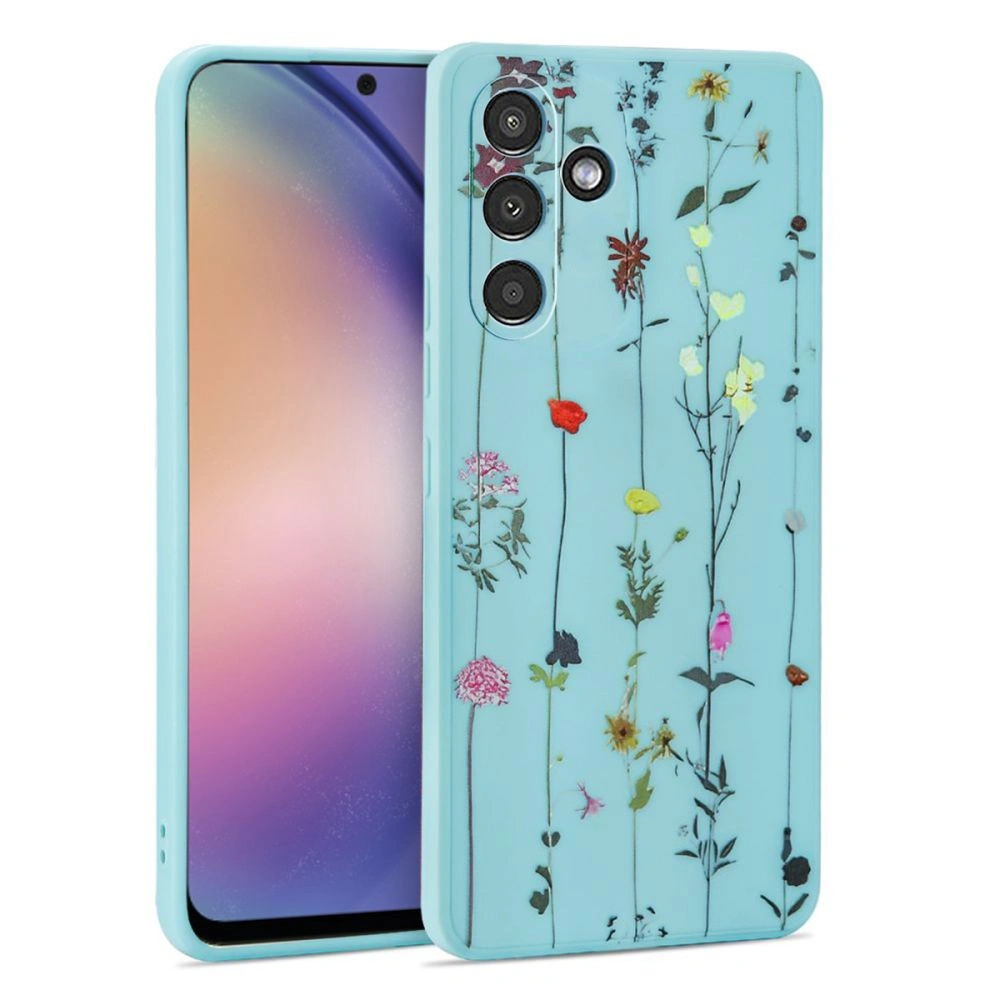 Etui Tech-Protect Mood Samsung Galaxy A54 5G Garden Blue