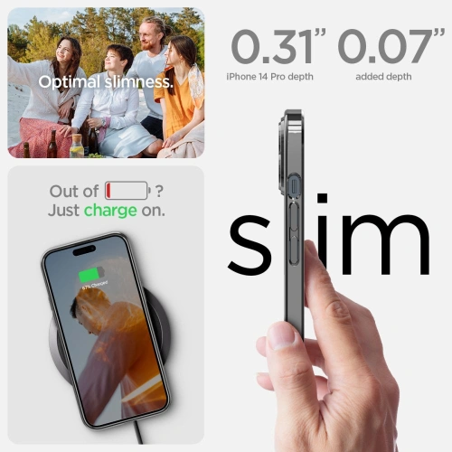 Kup Case Spigen Optik Crystal Apple iPhone 14 Pro Max Chrome Grau - SPN2618 - {ean13} - Sklep Home Screen