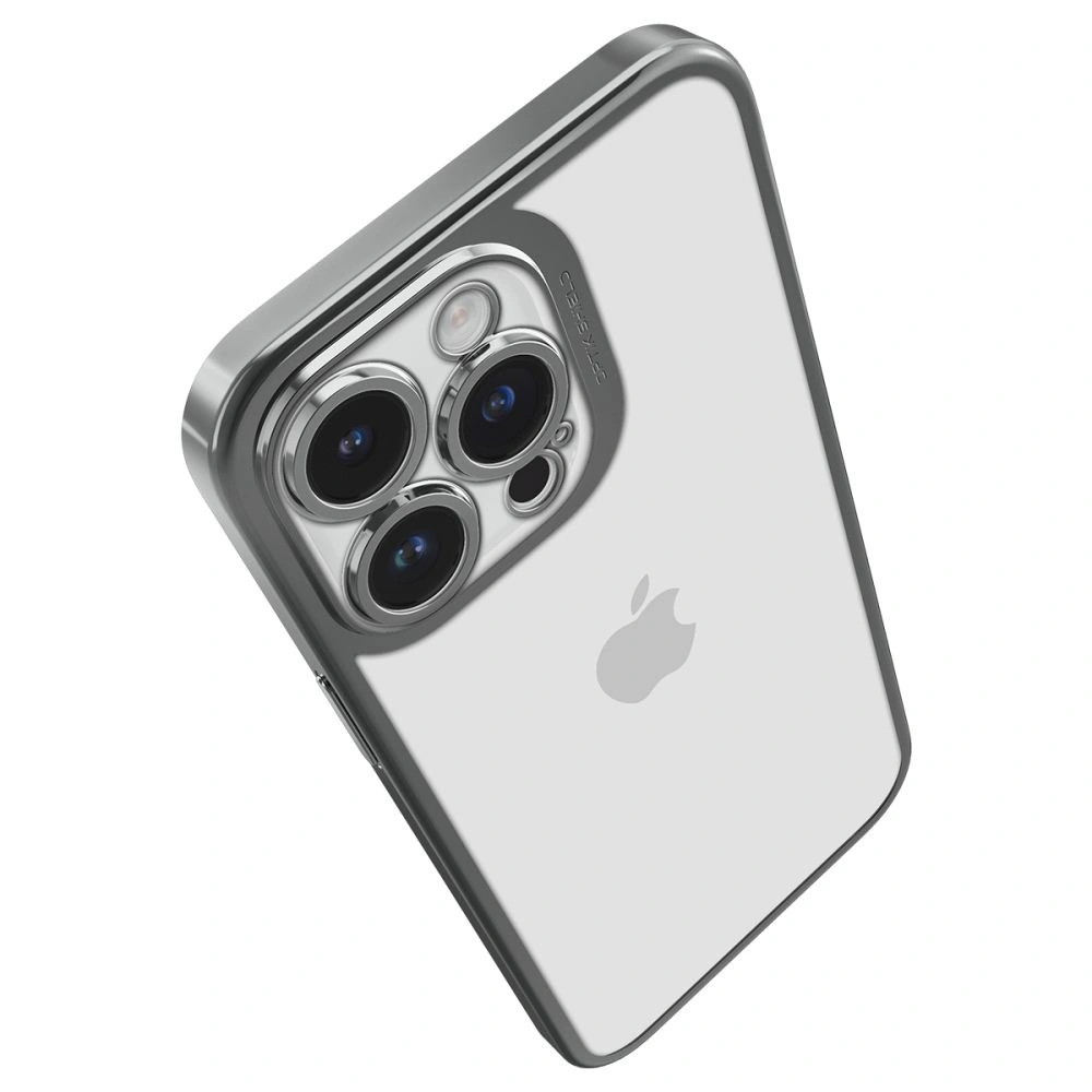 Etui Spigen Optik Crystal Apple iPhone 14 Pro Chrome Grey