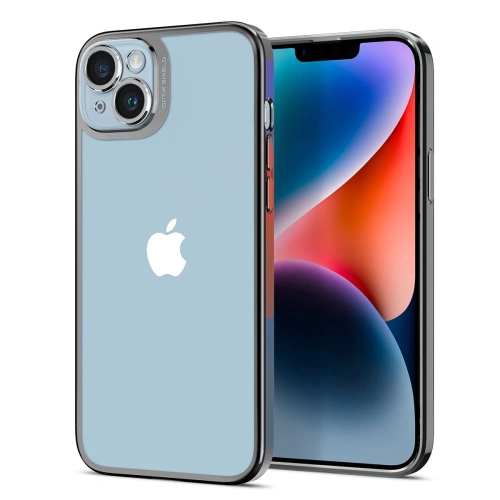 Kup Case Spigen Optik Crystal Apple iPhone 14 Chrome Grau - SPN2620 - {ean13} - Sklep Home Screen