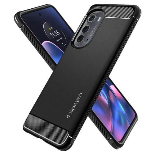 Kup Etui Spigen Rugged Armor Motorola Edge 2022 Matt Fekete - SPN2622 - {ean13} - Sklep Home Screen