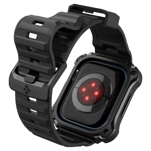 Kup Pasek Spigen Tough Armor Pro Apple Watch 4/5/6/7/8/9/SE 44/45mm Metal Černý - SPN2623 - {ean13} - Sklep Home Screen