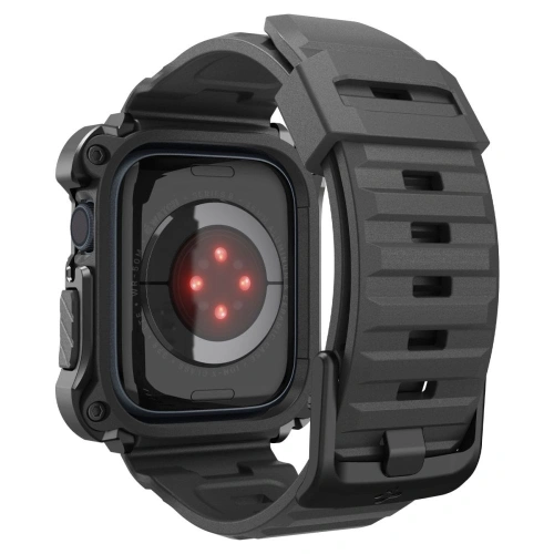 Kup Pasek Spigen Tough Armor Pro Apple Watch 4/5/6/7/8/9/SE 44/45mm Metal Černý - SPN2623 - {ean13} - Sklep Home Screen