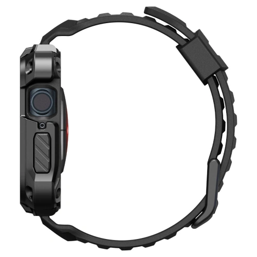 Kup Pasek Spigen Tough Armor Pro Apple Watch 4/5/6/7/8/9/SE 44/45mm Metal Černý - SPN2623 - {ean13} - Sklep Home Screen