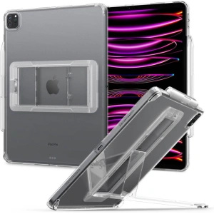 Etui Spigen Airskin Hybrid S Apple iPad Pro 12.9 2021/2022 (5. és 6. generáció) Crystal Clear