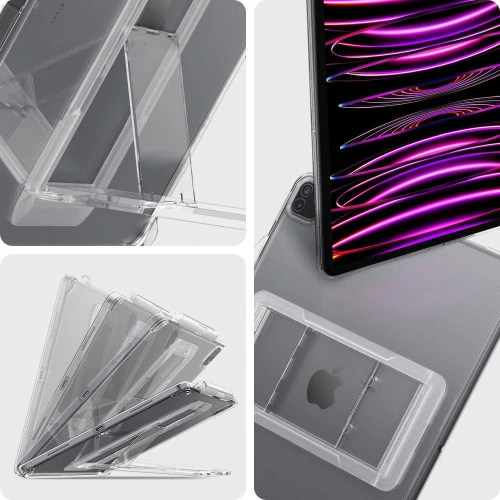 Kup Etui Spigen Airskin Hybrid S Apple iPad Pro 12.9 2021/2022 (5. și 6. generație) Crystal Clear - SPN2624 - {ean13} - Sklep Home Screen