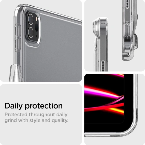 Buy Spigen Airskin Hybrid S Apple iPad Pro 12.9 2021/2022 (5, 6 gen) Crystal Clear - SPN2624 - {ean13} - Home Screen Store Europe