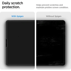 Kup Folie Spigen Paper Touch Apple iPad Pro 12.9 2020/2021/2022 (4., 5. und 6. Generation) Matt Klar - SPN2625 - {ean13} - Sklep Home Screen