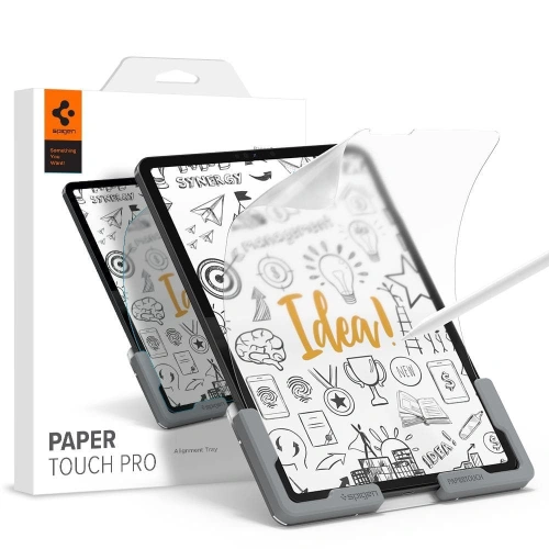 Kup Folia Spigen Paper Touch Pro Apple iPad Air 10.9 2020/2022 (4, 5 gen) / iPad Pro 11 2020/2021/2022 (2, 3 a 4 gen) / iPad Air 11 2024 (6. generace) Matte Clear - SPN2626 - {ean13} - Sklep Home Screen