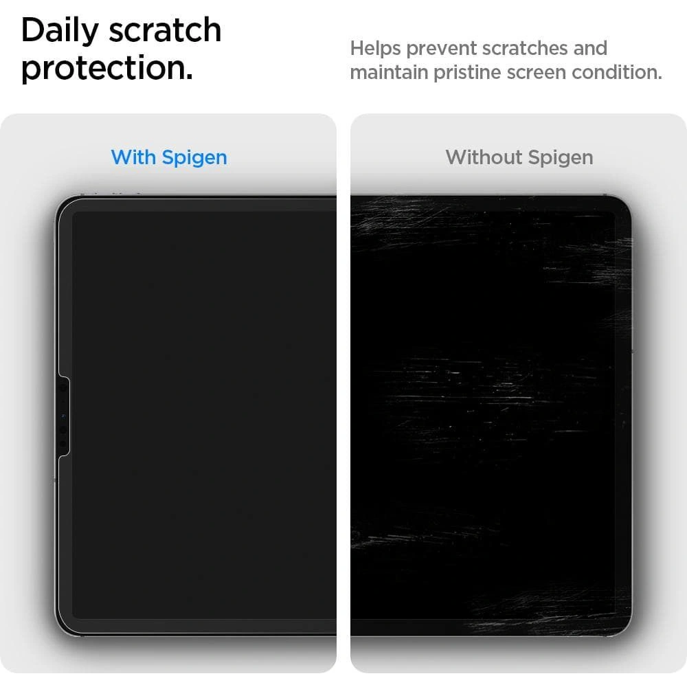 Folia Spigen Paper Touch Pro Apple iPad Air 10.9 2020/2022 (4, 5 gen) / iPad Pro 11 2020/2021/2022 (2, 3 i 4 gen) / iPad Air 11 2024 (6. generacji) Matte Clear