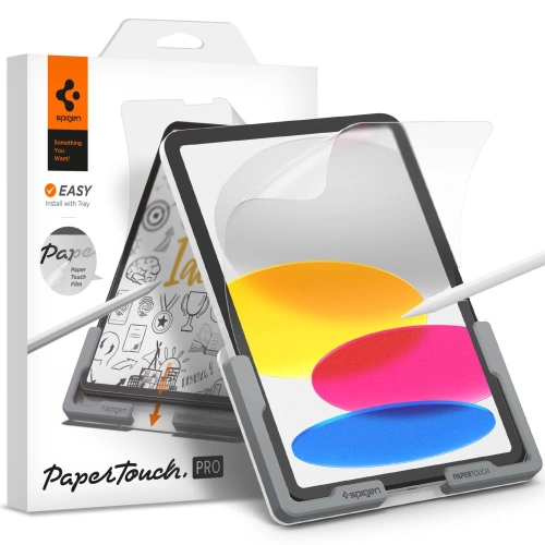 Kup Fólia Spigen Paper Touch Pro Apple iPad 10.9 2022 (10. generációs) Matt Átlátszó - SPN2627 - {ean13} - Sklep Home Screen