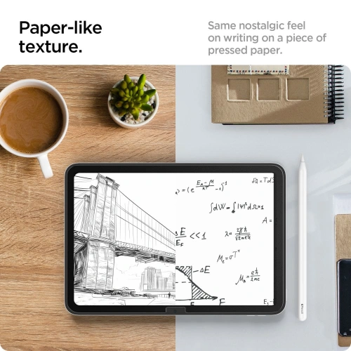 Kup Folia Spigen Paper Touch Pro Apple iPad 10.9 2022 (10. generacji) Matte Clear - SPN2627 - {ean13} - Sklep Home Screen
