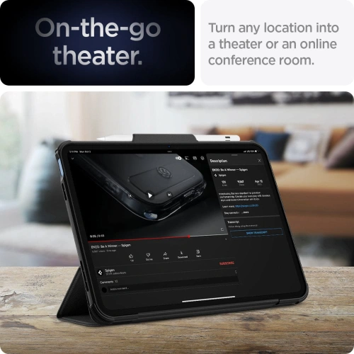 Kup Etui Spigen Rugged Armor Pro Apple iPad 10.9 2022 (10. generacji) Black - SPN2628 - {ean13} - Sklep Home Screen