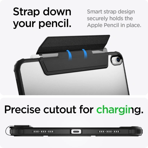Kup Etui Spigen Ultra Hybrid Pro Apple iPad 10.9 2022 (10. generáció) Fekete - SPN2632 - {ean13} - Sklep Home Screen