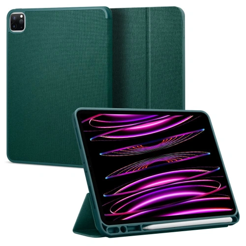 Kup Etui Spigen Urban Fit Apple iPad Pro 12.9 2021/2022 (5. és 6. generáció) Éjféli Zöld - SPN2633 - {ean13} - Sklep Home Screen