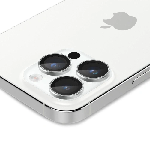 Kup Sticlă întărită pentru aparat Spigen Optik.tr ez Fit Camera Protector Apple iPhone 14 Pro/14 Pro Max Silver [2 PACK] - SPN2634 - {ean13} - Sklep Home Screen