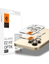 Szkło hartowane na aparat Spigen Optik.tr ez Fit Camera Protector Apple iPhone 14 Pro/14 Pro Max Gold [2 PACK]