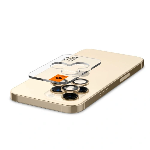 Kup Edzett üveg a Spigen Optik.tr ez Fit Camera Protector Apple iPhone 14 Pro/14 Pro Max Gold [2 PACK] számára - SPN2635 - {ean13} - Sklep Home Screen