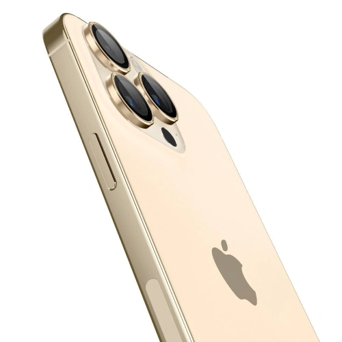 Kup Szkło hartowane na aparat Spigen Optik.tr ez Fit Camera Protector Apple iPhone 14 Pro/14 Pro Max Gold [2 PACK] - SPN2635 - {ean13} - Sklep Home Screen