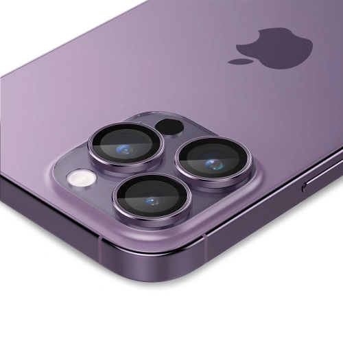 Kup Szkło hartowane na aparat Spigen Optik.tr ez Fit Camera Protector Apple iPhone 14 Pro/14 Pro Max Deep Purple [2 PACK] - SPN2636 - {ean13} - Sklep Home Screen