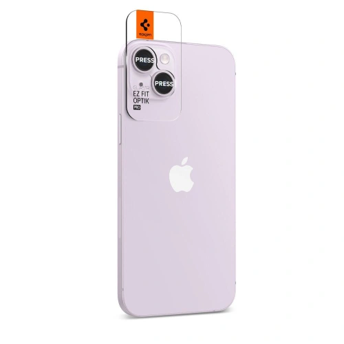 Kup Szkło hartowane na aparat Spigen Optik.tr ez Fit Camera Protector Apple iPhone 14/14 Plus Purple [2 PACK] - SPN2637 - {ean13} - Sklep Home Screen