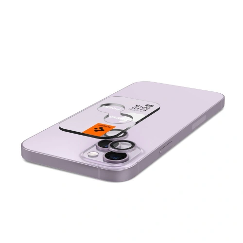 Kup Gehärtetes Glas für Spigen Optik.tr ez Fit Kamera Schutz Apple iPhone 14/14 Plus Lila [2 PACK] - SPN2637 - {ean13} - Sklep Home Screen