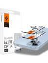 Szkło hartowane na aparat Spigen Optik.tr ez Fit Camera Protector Apple iPhone 14/14 Plus Blue [2 PACK]