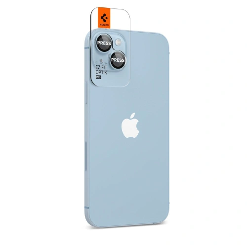 Kup Szkło hartowane na aparat Spigen Optik.tr ez Fit Camera Protector Apple iPhone 14/14 Plus Blue [2 PACK] - SPN2638 - {ean13} - Sklep Home Screen
