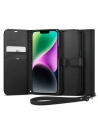 Case Spigen Wallet S Apple iPhone 14 Schwarz